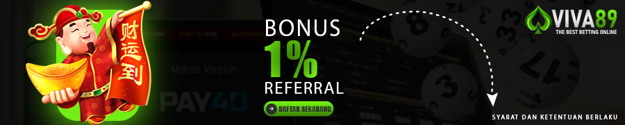 BONUS REFERRAL TOGEL VIVA89